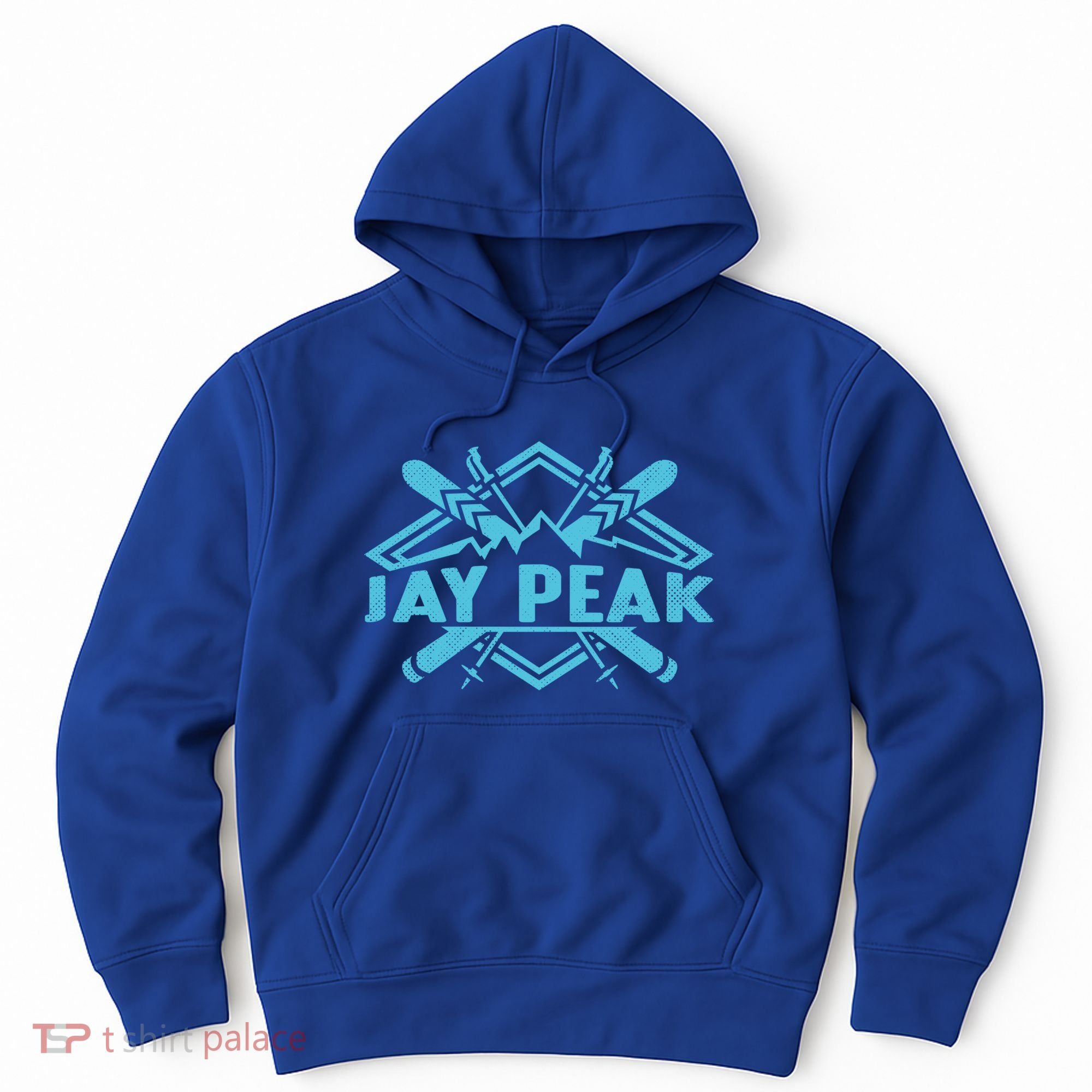 Skiing Mountains Skier Downhill Ski Resort Jay Peak Meaningful Gift Hoodie
