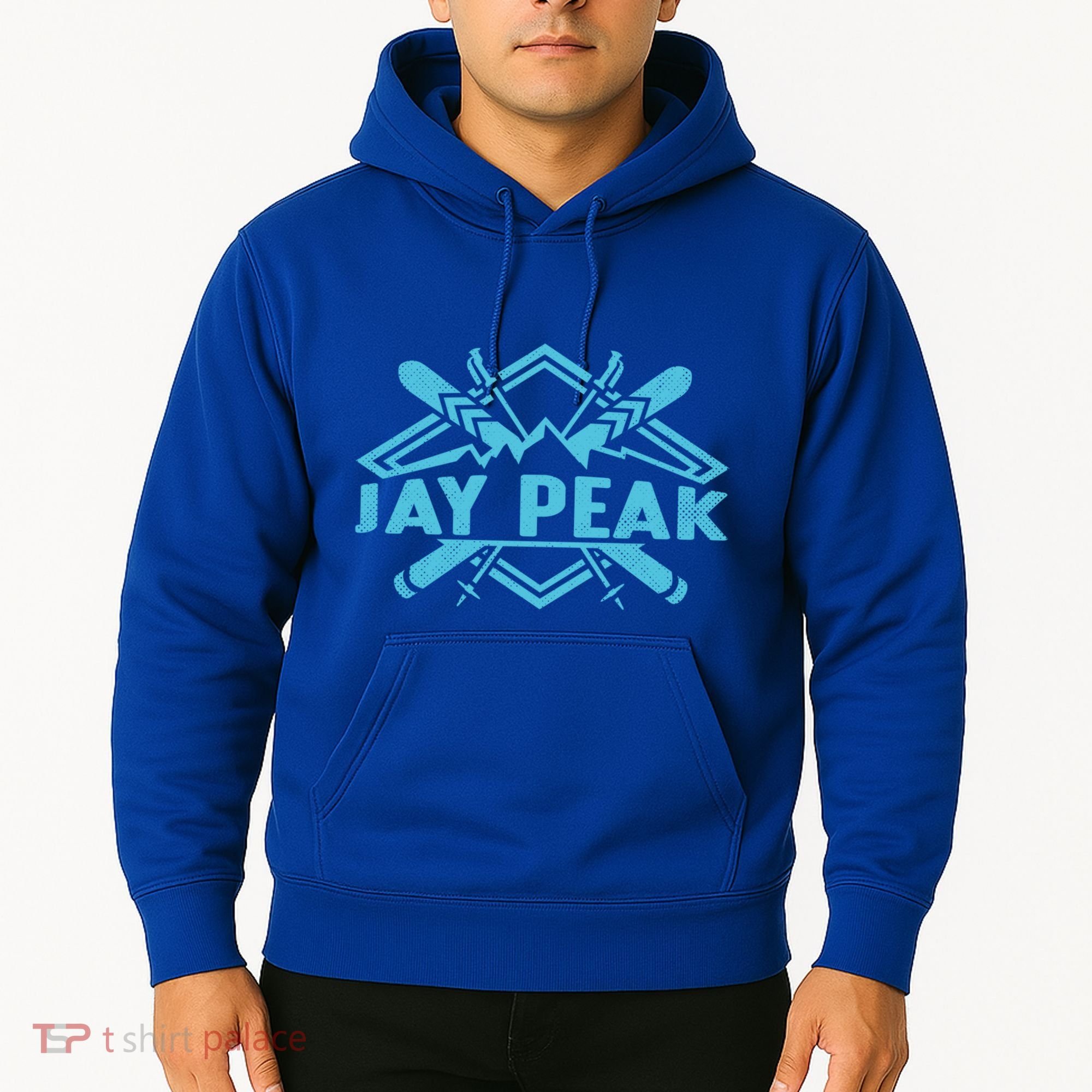 Skiing Mountains Skier Downhill Ski Resort Jay Peak Meaningful Gift Hoodie