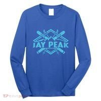 Skiing Mountains Skier Downhill Ski Resort Jay Peak Meaningful Gift Long Sleeve Shirt thumb 0