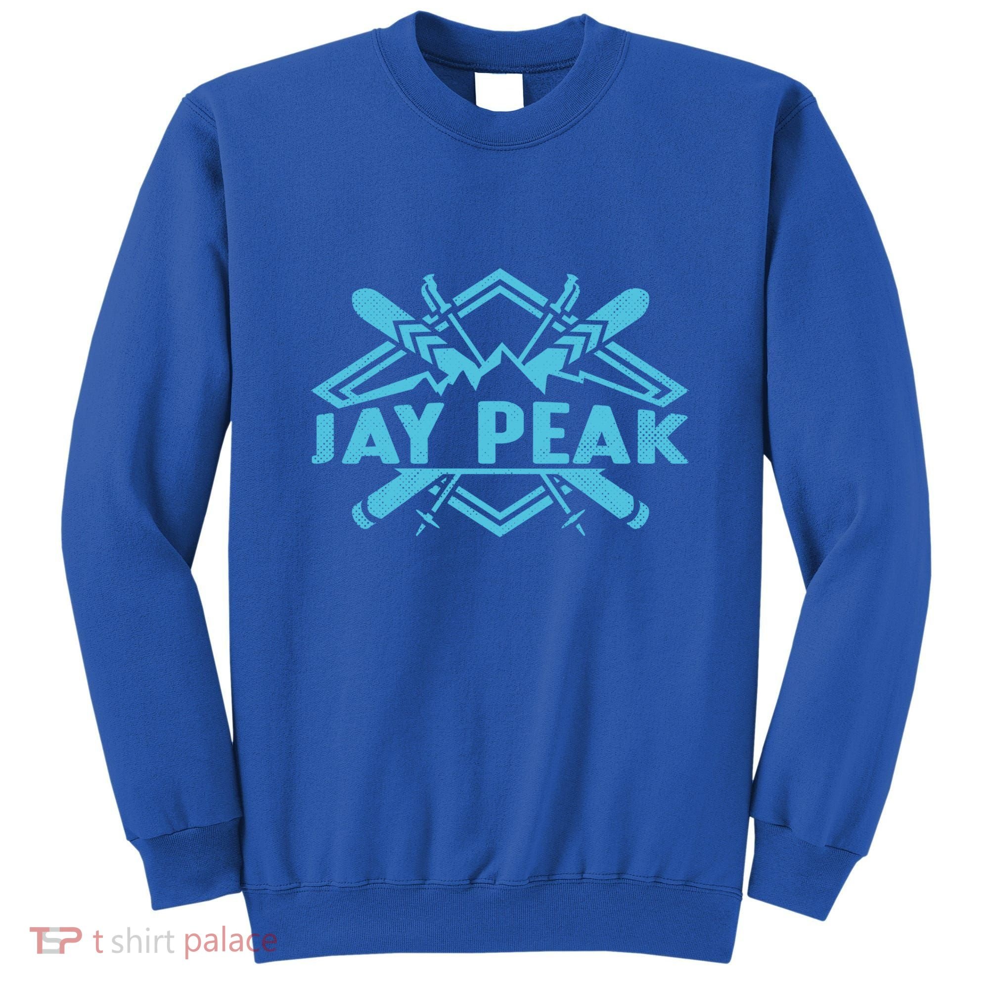 Skiing Mountains Skier Downhill Ski Resort Jay Peak Meaningful Gift Sweatshirt