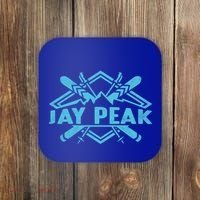 Skiing Mountains Skier Downhill Ski Resort Jay Peak Meaningful Gift Coaster thumb 0