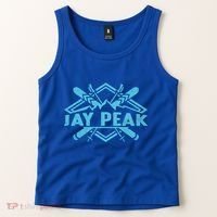 Skiing Mountains Skier Downhill Ski Resort Jay Peak Meaningful Gift Tank Top thumb 2