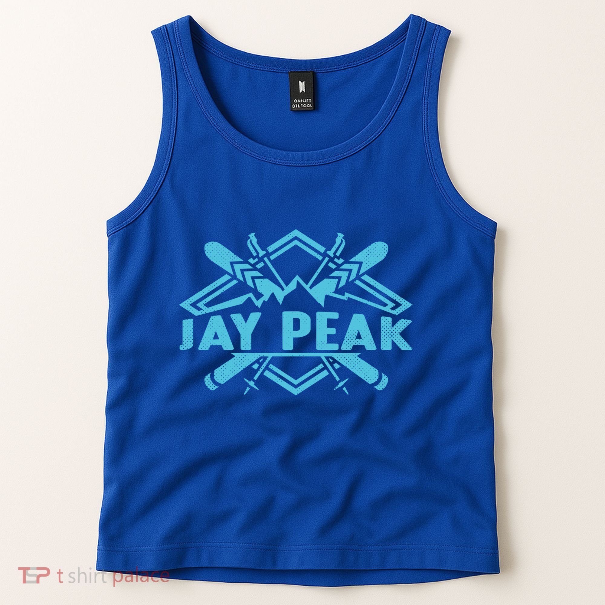 Skiing Mountains Skier Downhill Ski Resort Jay Peak Meaningful Gift Tank Top