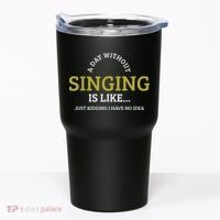 Singing Music Singer Tumbler thumb 0