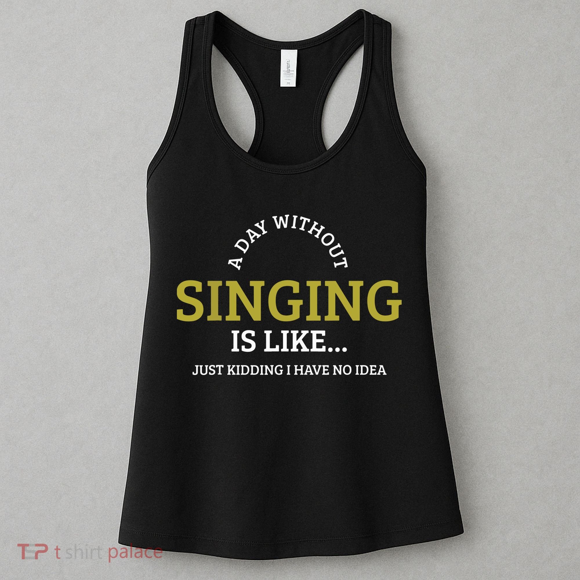 Singing Music Singer Women's Tank Top