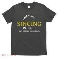 Singing Music Singer T-Shirt thumb 0