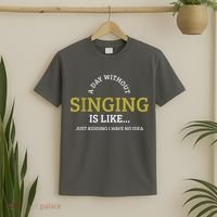 Singing Music Singer T-Shirt thumb 2