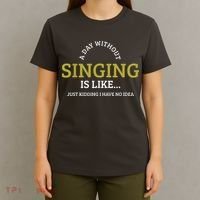 Singing Music Singer T-Shirt thumb 4