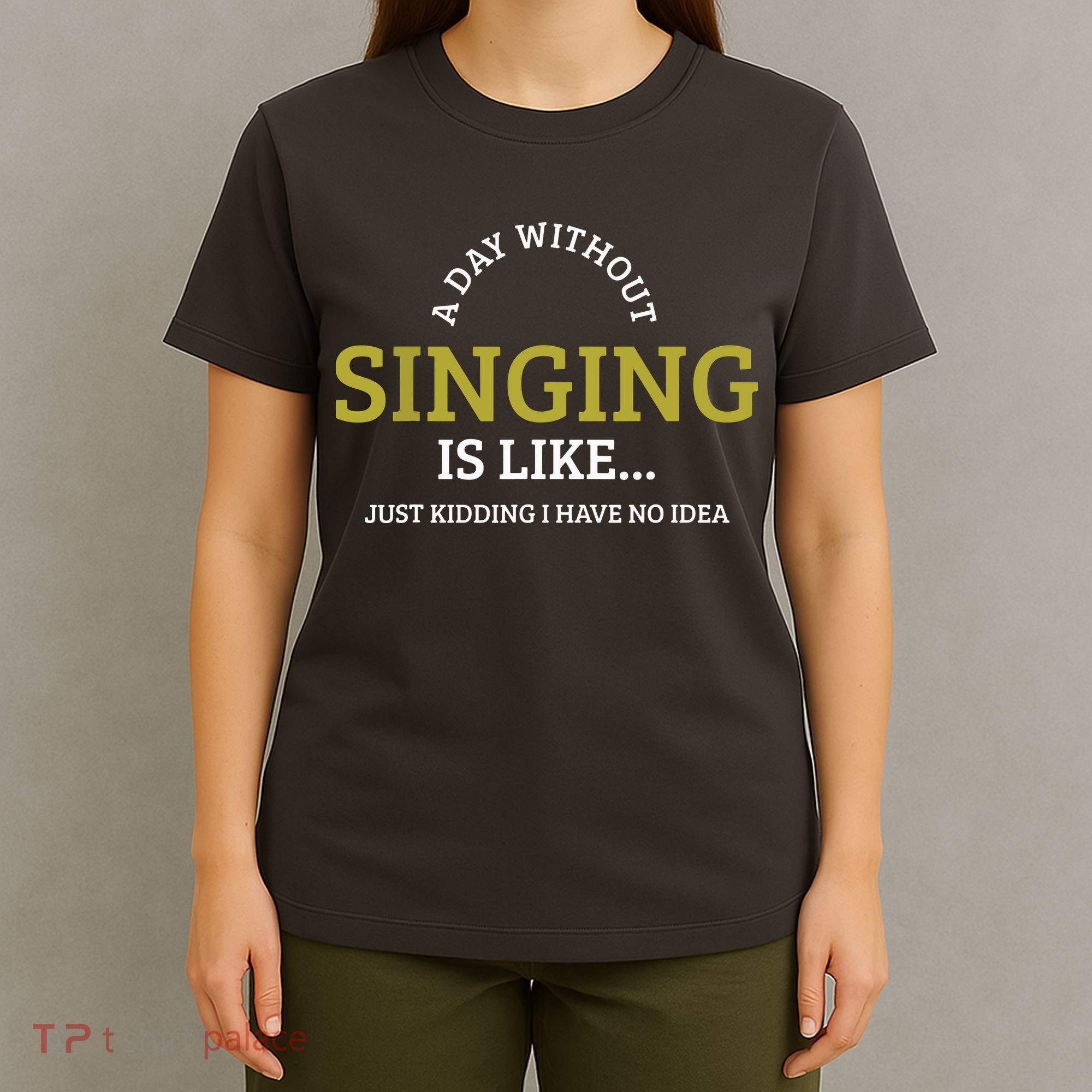 Singing Music Singer T-Shirt