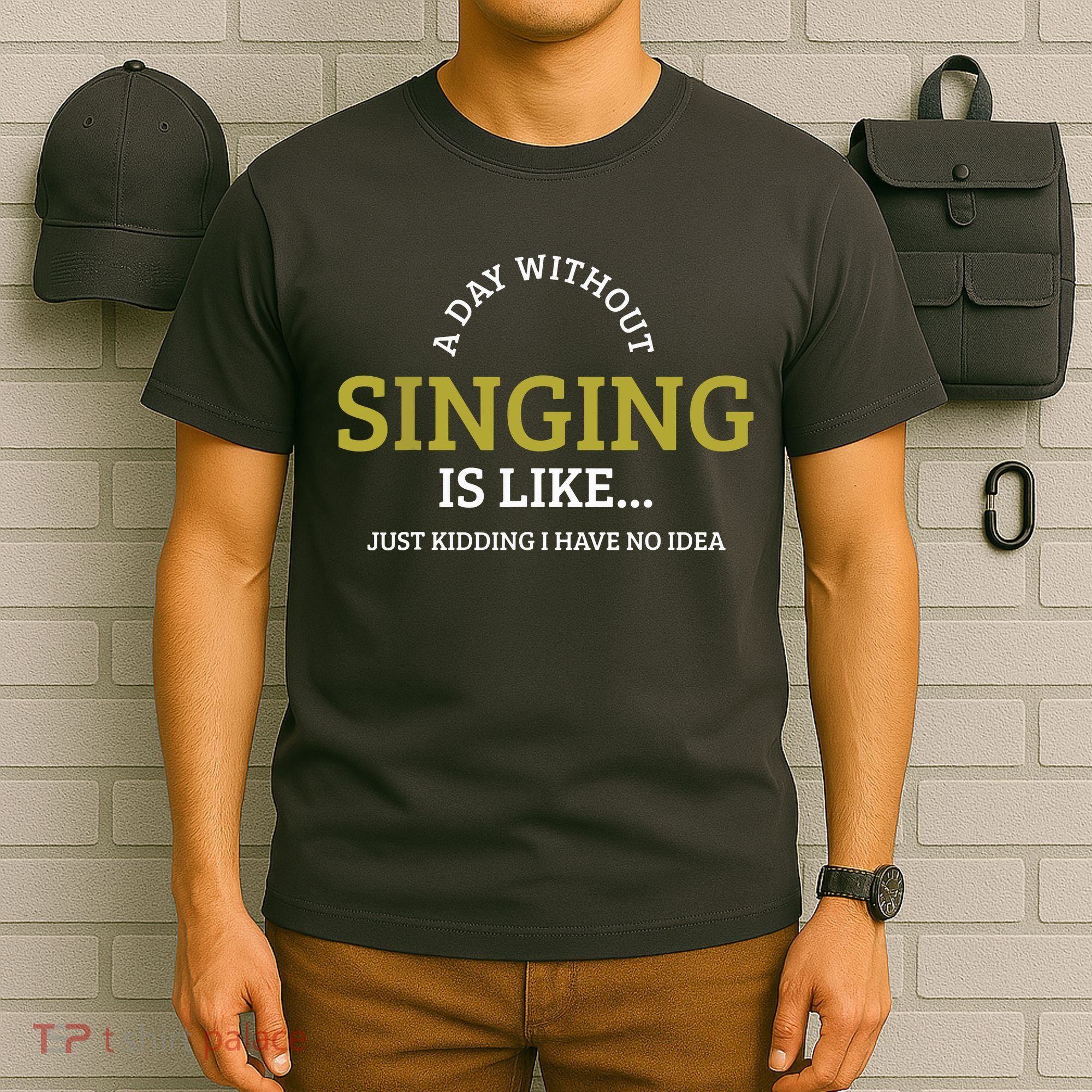 Singing Music Singer T-Shirt