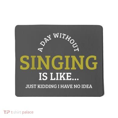 Singing Music Singer Mousepad