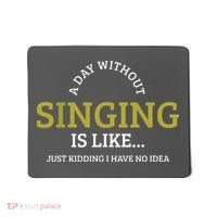 Singing Music Singer Mousepad thumb 0