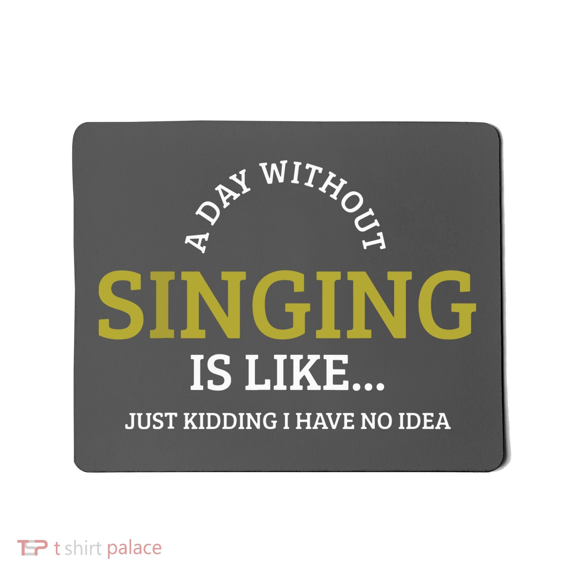 Singing Music Singer Mousepad