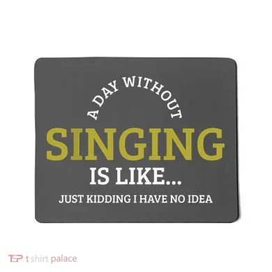 Singing Music Singer Mousepad