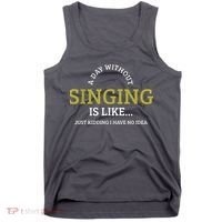 Singing Music Singer Tank Top thumb 0