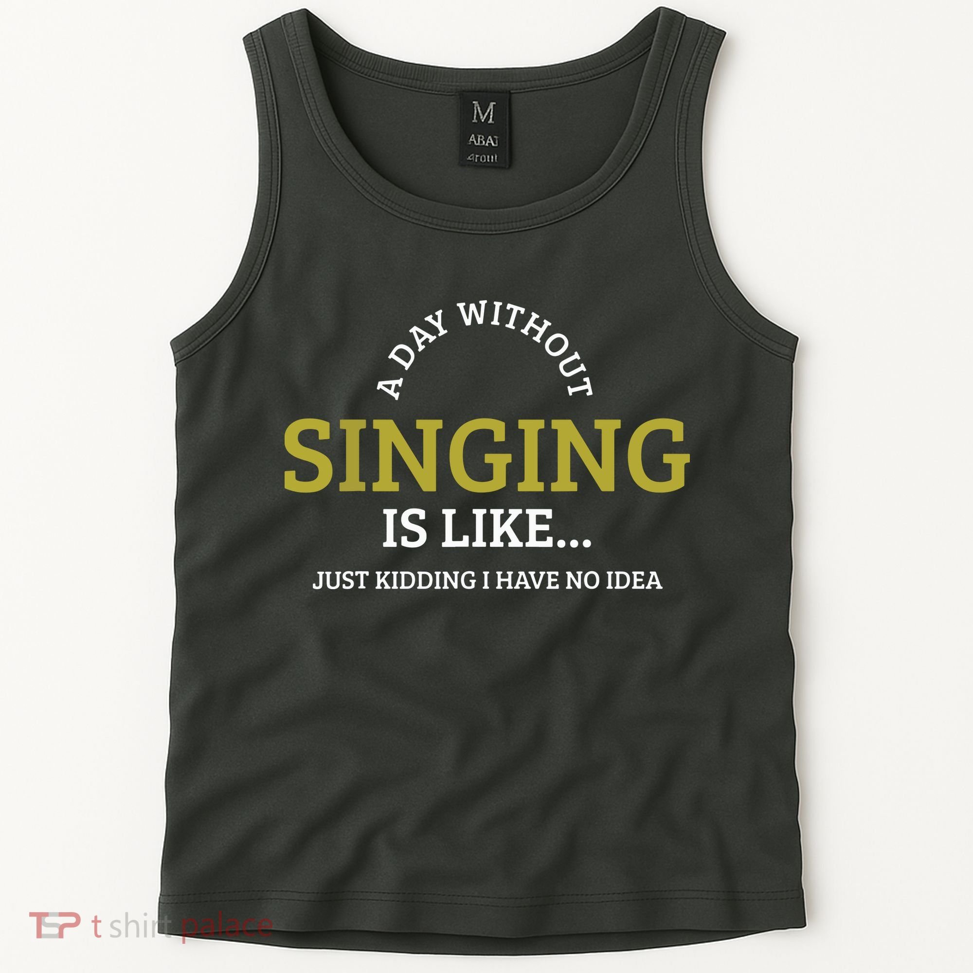 Singing Music Singer Tank Top