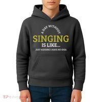 Singing Music Singer Kids Hoodie thumb 4