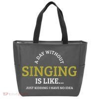 Singing Music Singer Tote Bag thumb 0