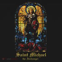 Saint Michael The Archangel St. Michael Stained Glass Women's Hoodie thumb 2