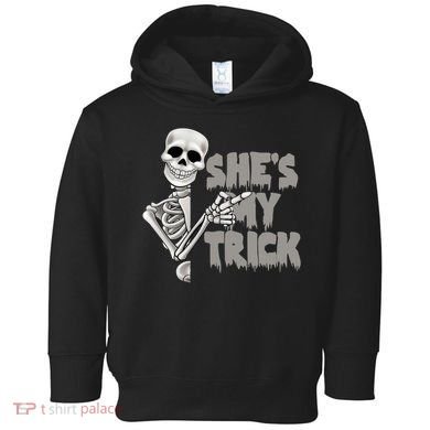 She's My Trick Toddler Hoodie
