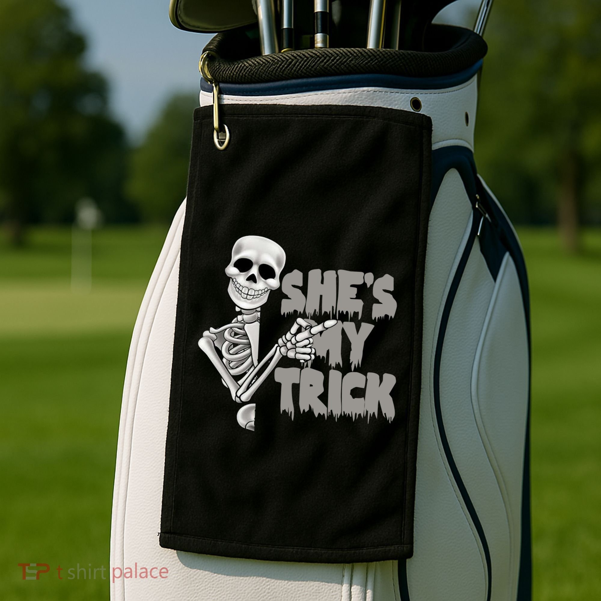 She's My Trick Golf Towel