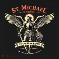 Saint Michael The Archangel Prayer Catholic Christian Pastor Cool Gift Women's Hoodie thumb 2