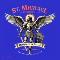 Saint Michael The Archangel Prayer Catholic Christian Pastor Cool Gift Sweatshirt thumb 3