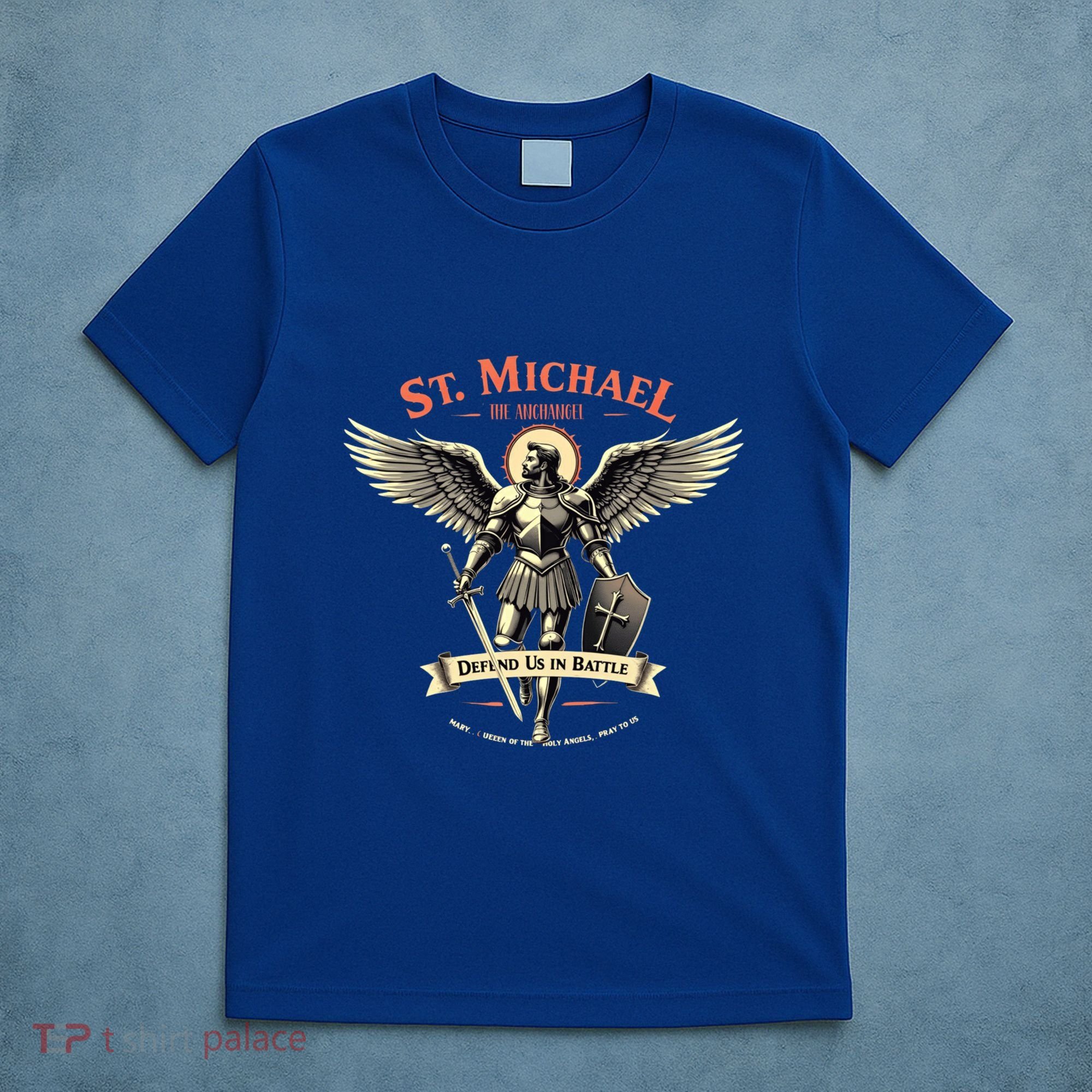 Saint Michael The Archangel Prayer Catholic Christian Pastor Cool Gift T-Shirt