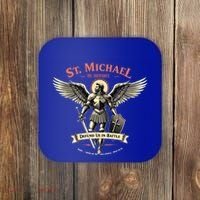 Saint Michael The Archangel Prayer Catholic Christian Pastor Cool Gift Coaster thumb 0