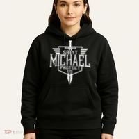 Saint Michael The Archangel Protect Us Catholic Hoodie thumb 5