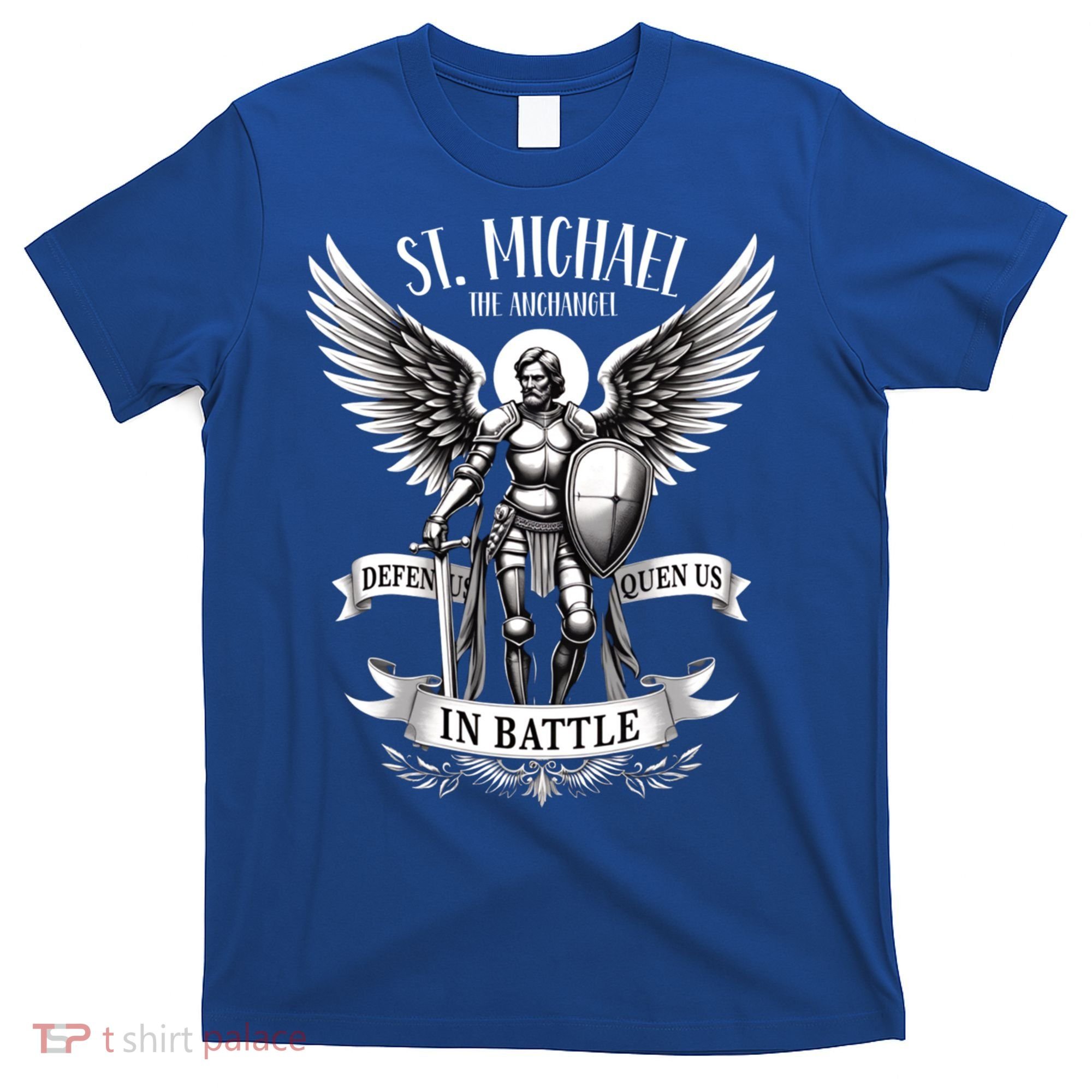 Saint Michael The Archangel Prayer Catholic Christian Pastor Gift T-Shirt