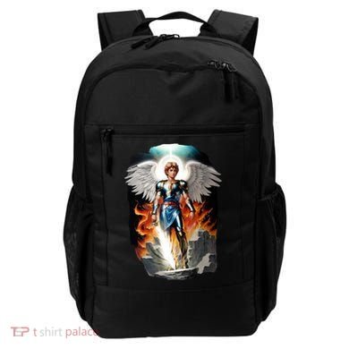 Saint Michael The Archangel Backpack