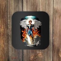Saint Michael The Archangel Coaster thumb 0