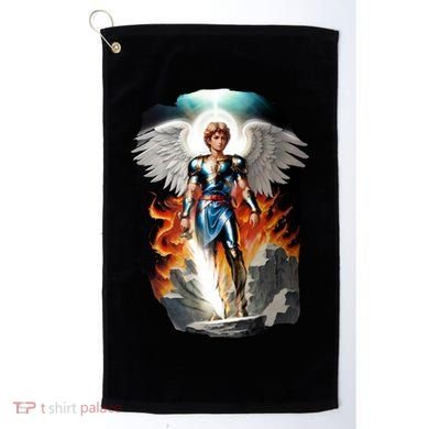 Saint Michael The Archangel Golf Towel