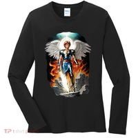 Saint Michael The Archangel Women's Long Sleeve Shirt thumb 0