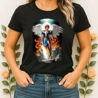 Saint Michael The Archangel Women's T-Shirt thumb 2