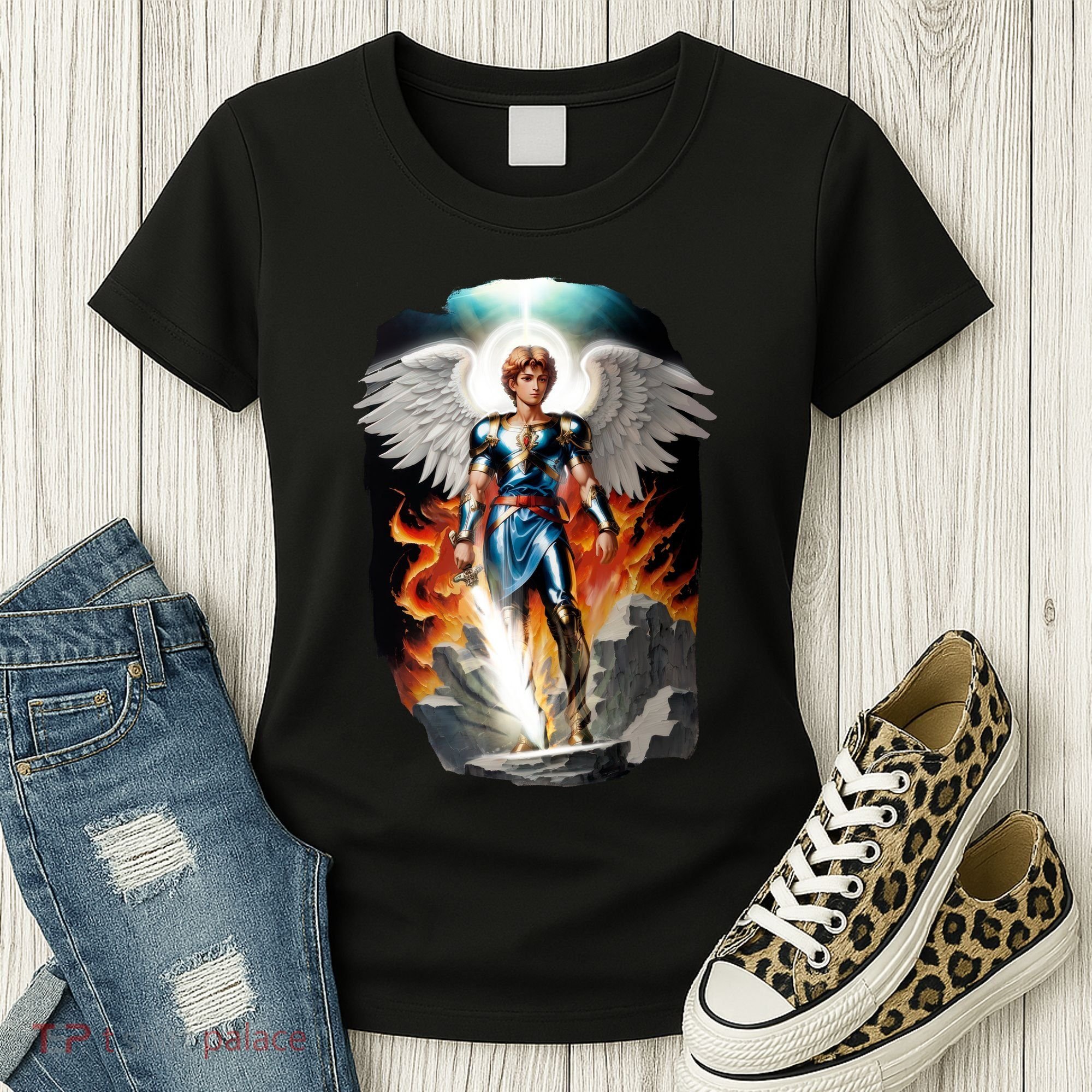 Saint Michael The Archangel Women's T-Shirt