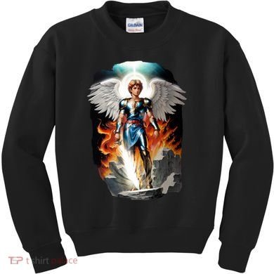 Saint Michael The Archangel Kids Sweatshirt