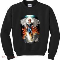 Saint Michael The Archangel Kids Sweatshirt thumb 0