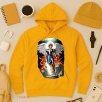 Saint Michael The Archangel Hoodie thumb 3