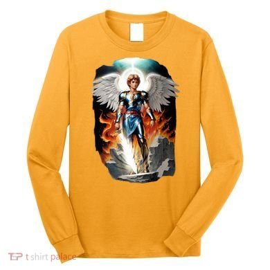 Saint Michael The Archangel Long Sleeve Shirt