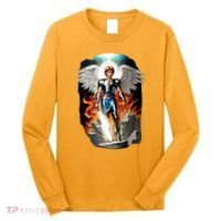 Saint Michael The Archangel Long Sleeve Shirt thumb 0