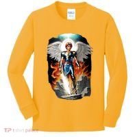 Saint Michael The Archangel Kids Long Sleeve Shirt thumb 0