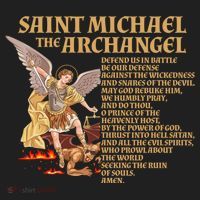 St Michael The Archangel Prayer Gift Women's Sweatshirt thumb 2