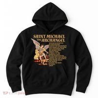 St Michael The Archangel Prayer Gift Hoodie thumb 0