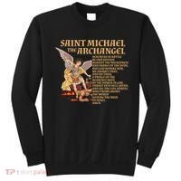 St Michael The Archangel Prayer Gift Sweatshirt thumb 0
