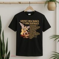 St Michael The Archangel Prayer Gift T-Shirt thumb 2
