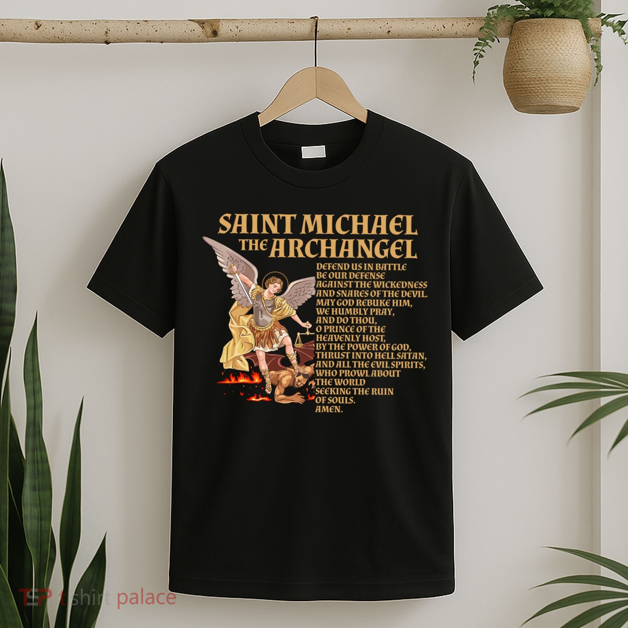 St Michael The Archangel Prayer Gift T-Shirt