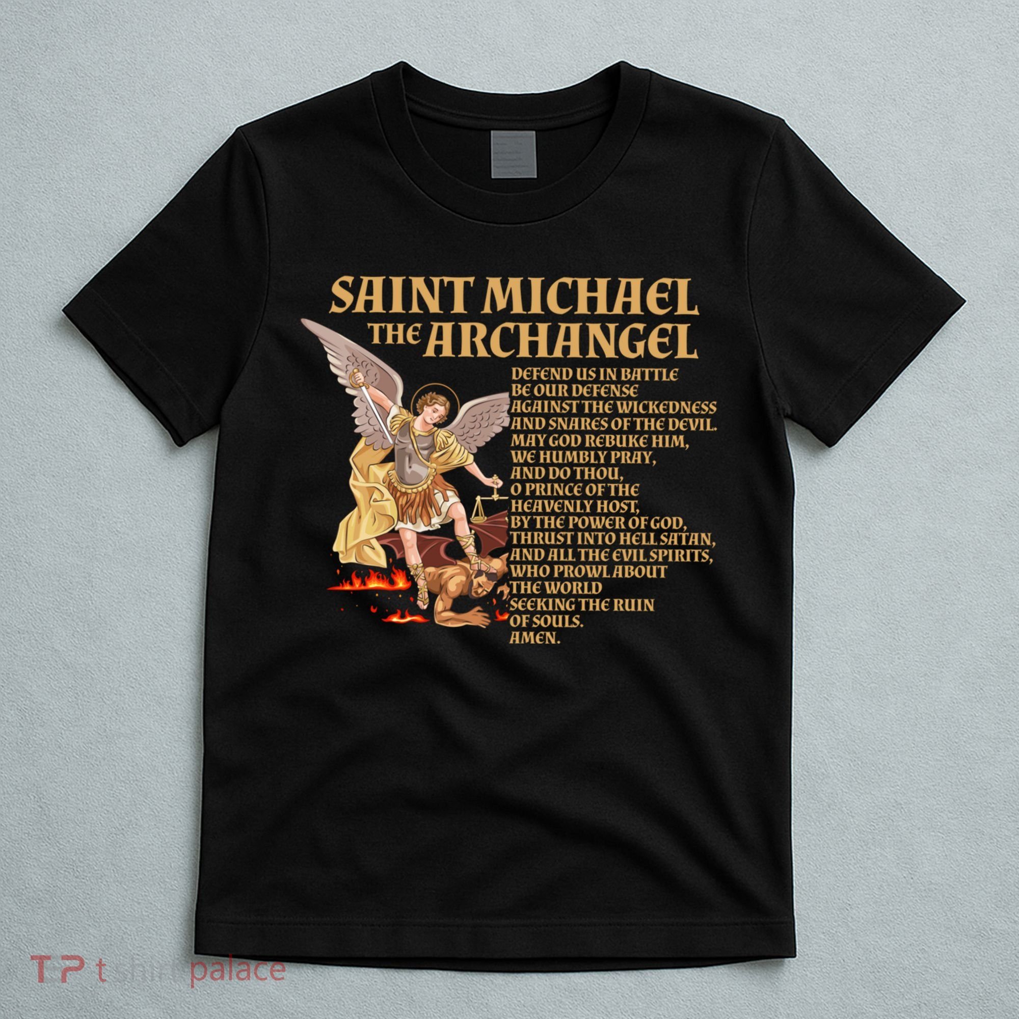 St Michael The Archangel Prayer Gift T-Shirt
