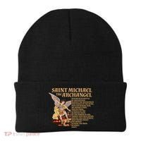 St Michael The Archangel Prayer Gift Beanie thumb 0